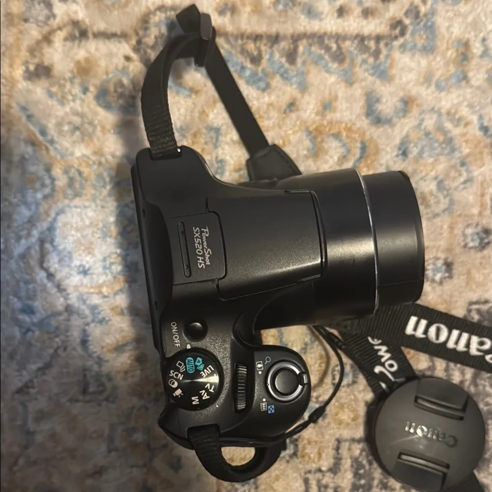 Canon PowerShot Black Camera